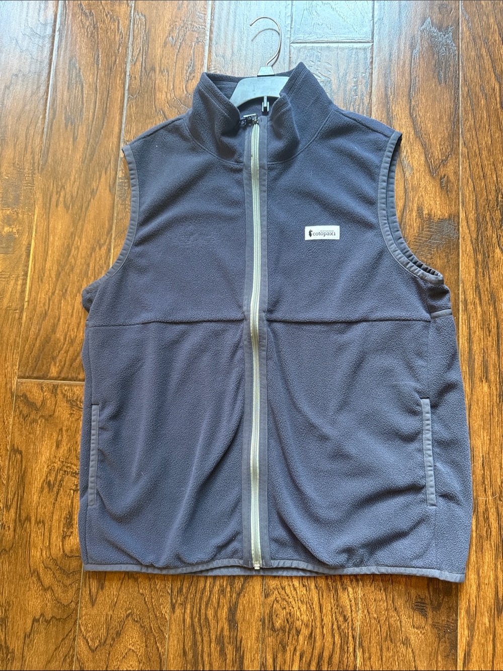 cotopaxi Navy Blue Full-Zip Fleece Vest